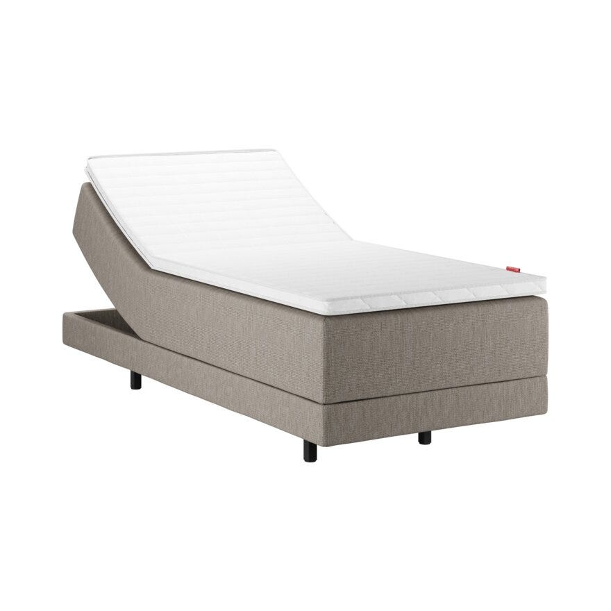 Wonderland OPUS 612 Regulerbar seng 80x200 cm i Brun