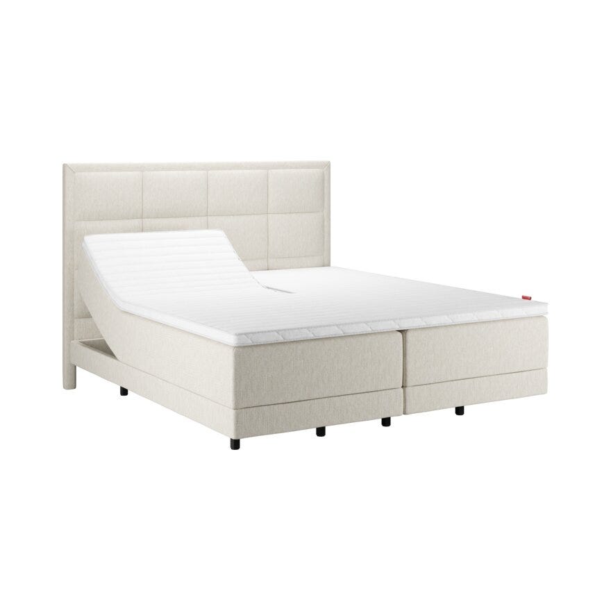Wonderland OPUS 612 Regulerbar seng 160x200 cm i Beige/natur