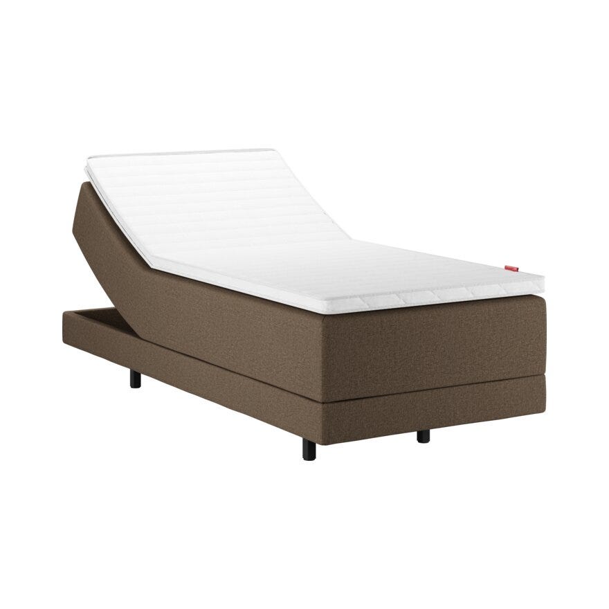 Wonderland OPUS 612 Regulerbar seng 80x200 cm i Brun