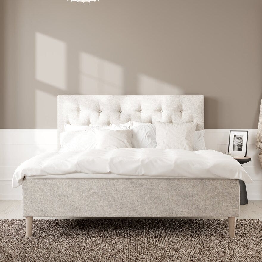 Wonderland OPUS Rammeseng 160x200 cm i Beige/natur