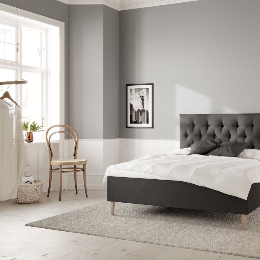 Wonderland OPUS Rammeseng 80x200 cm i Grå