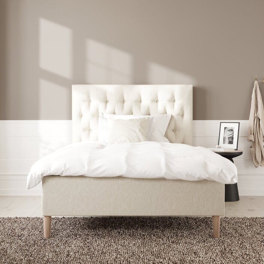 Wonderland OPUS Rammeseng 80x200 cm i Beige/natur