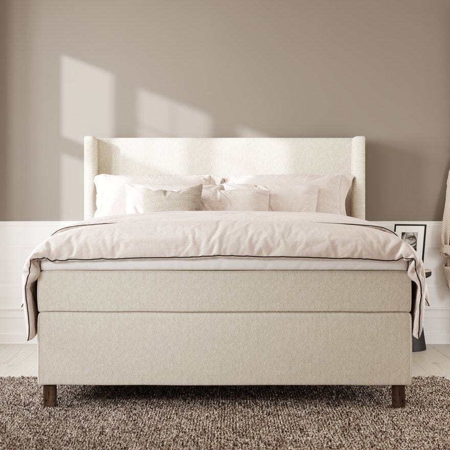 Wonderland FAVN Sengegavl 175x148 cm i Beige/natur