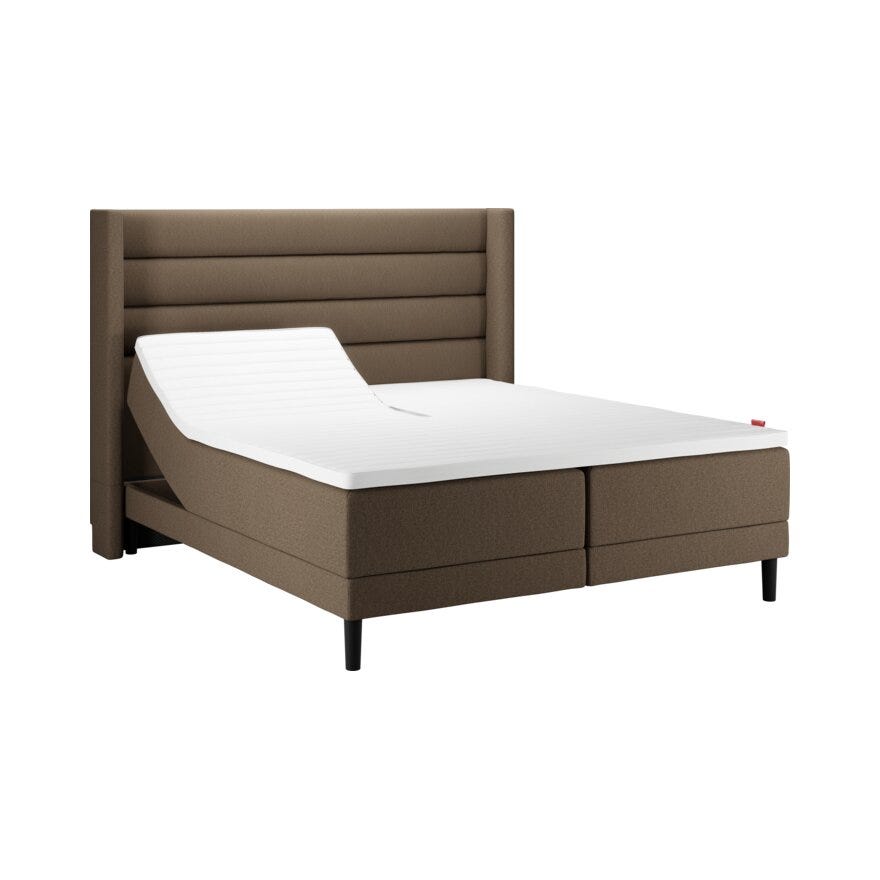 Wonderland VIP 612 Regulerbar seng 160x200 cm i Brun