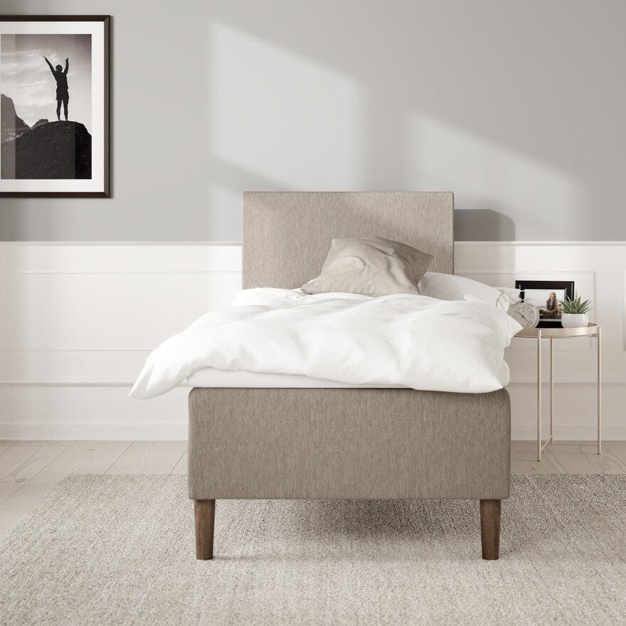 Wonderland VIP Rammeseng 80x200 cm i Brun