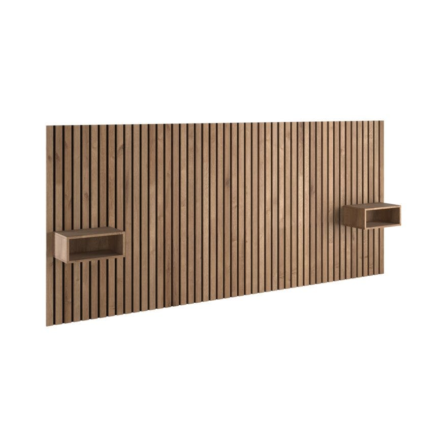 Wonderland WOOD Nattbord 33.5x23 cm i Beige/natur