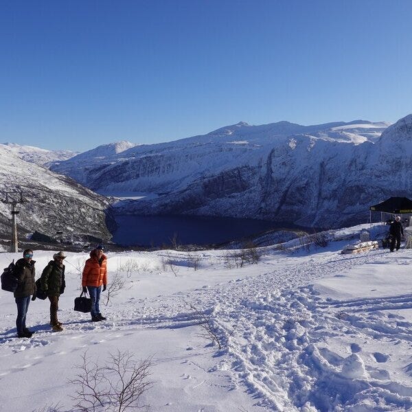 Eventyrlig oppussing i Glomfjord