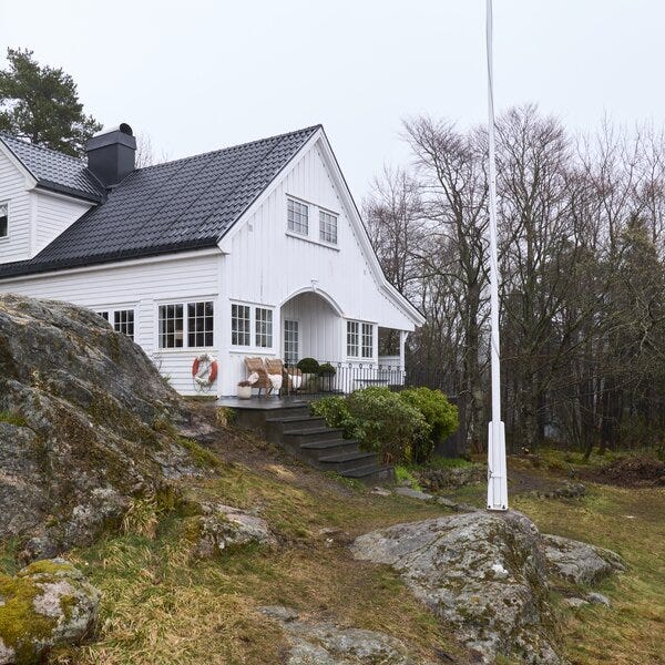 Eventyrlig oppussing i Bergen: Sykepleierhytten Odden i Alvøen