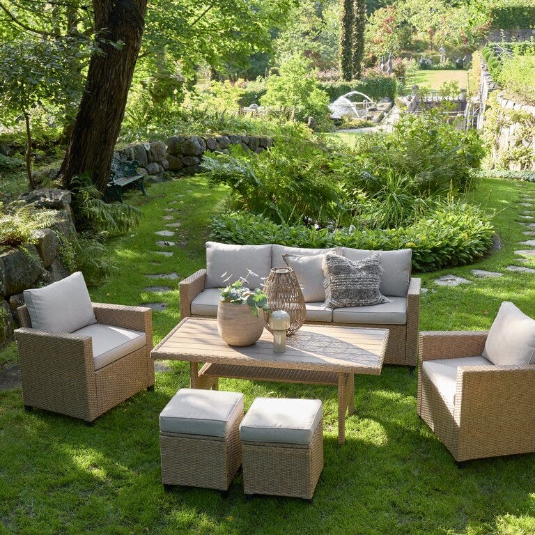 CAMIO Sofagruppe i Beige/natur