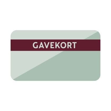 BOHUS Gavekort i Gjennomsiktig