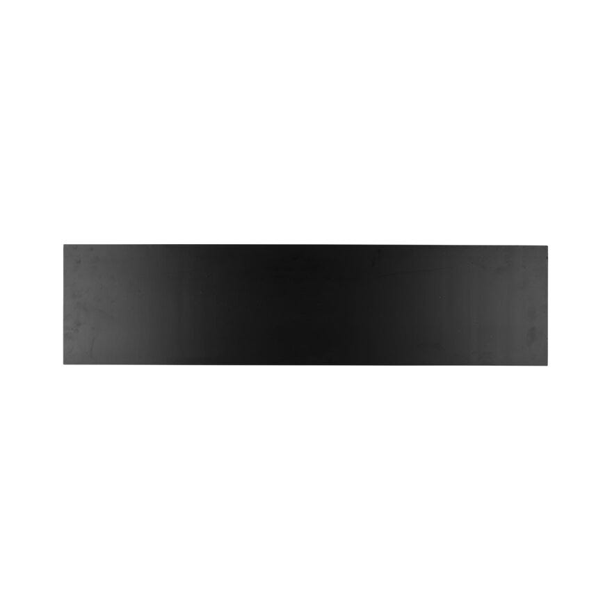 Hylleplate 80x20 cm i Svart