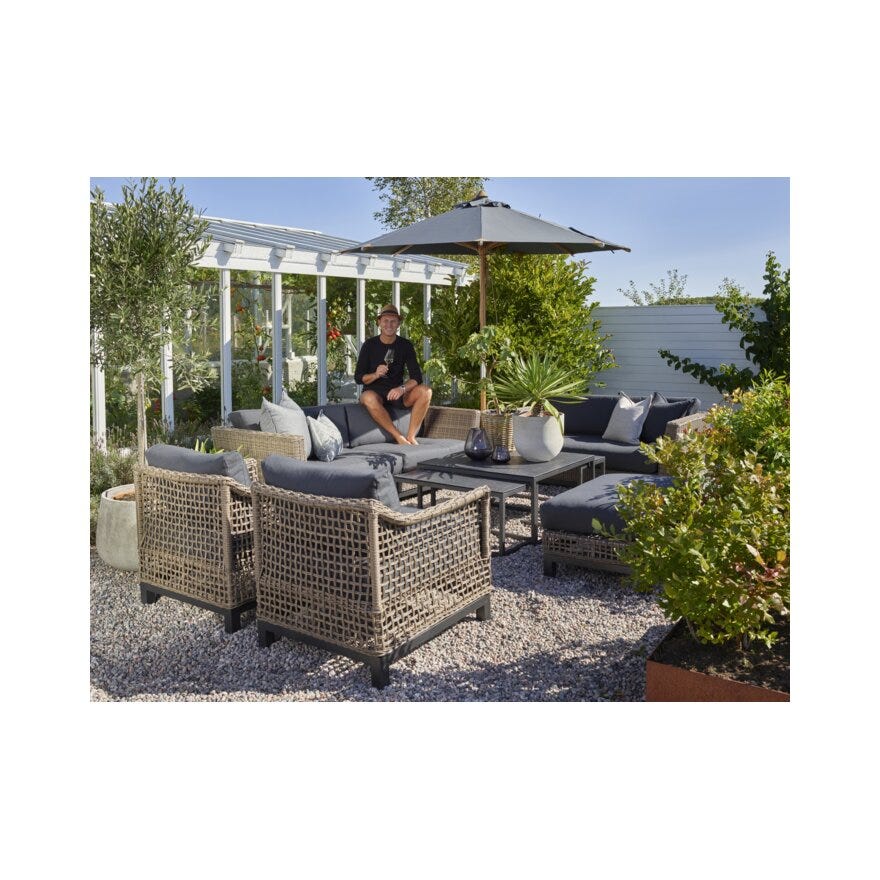 Signature Collection By Halvor Bakke GARDEN Sofabord 90x90 cm i Grå
