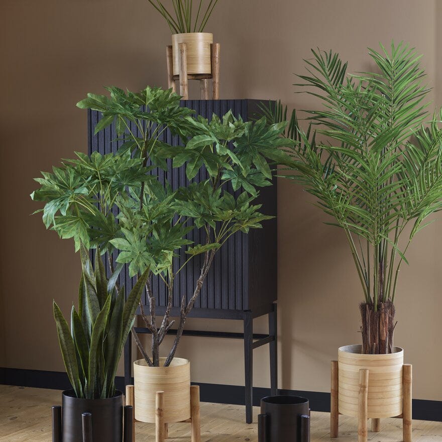 PHILODENDRON Kunstig plante H65 cm i Grønn