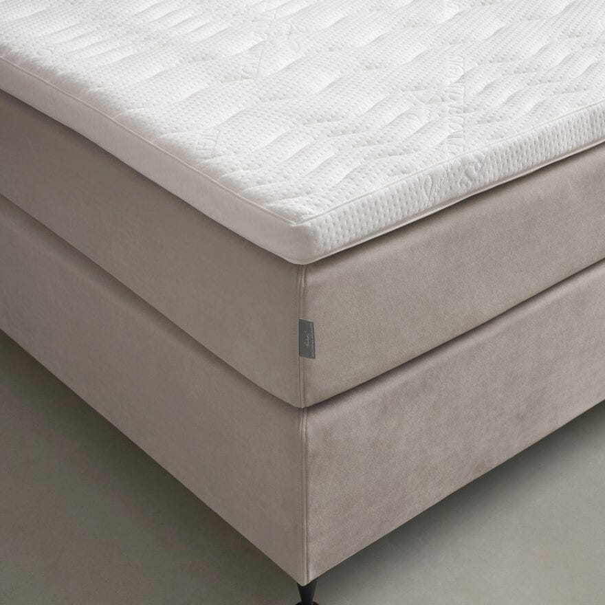 Signature Collection Sleeping Vega beige regulerbar seng fast 90x200