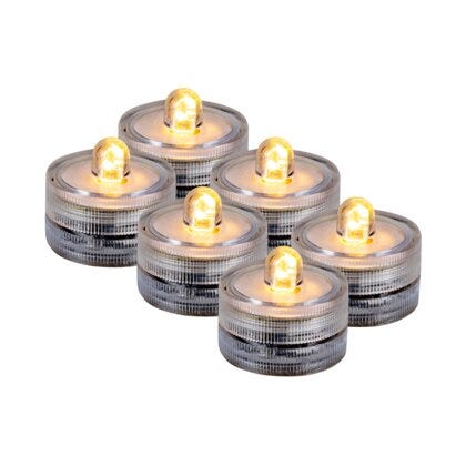Sylvi klar led telys Ø3
