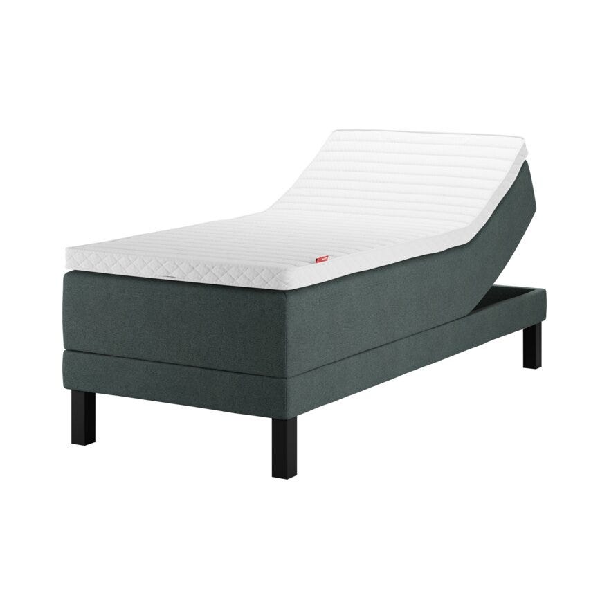 Wonderland Opus 612 grønn regulerbar seng medium 90x200
