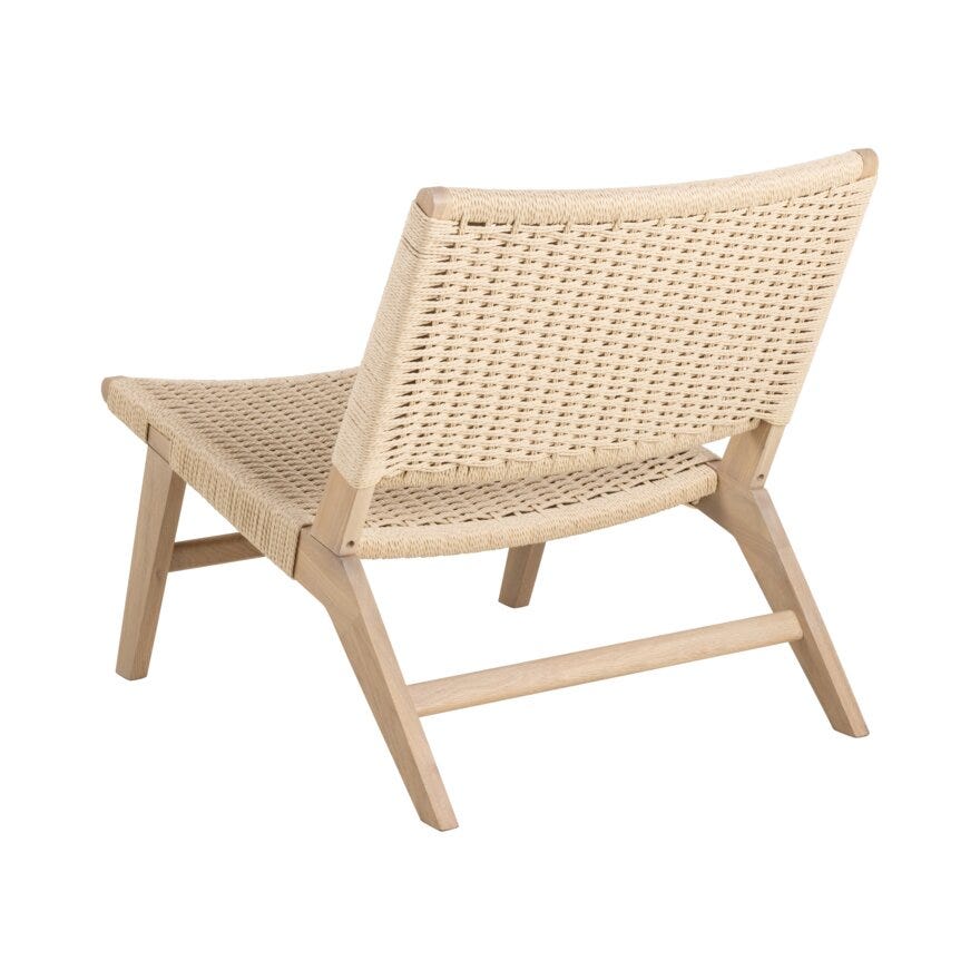 Carson beige loungestol