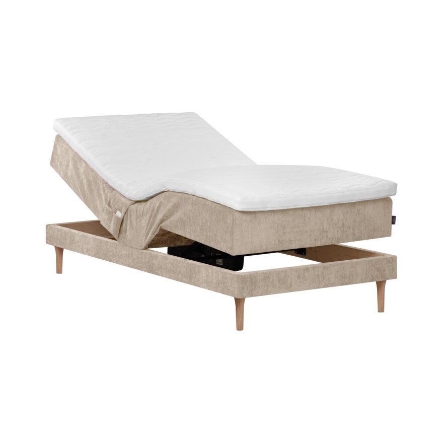 Signature Collection Sleeping Hitra beige regulerbar seng fast 90x200